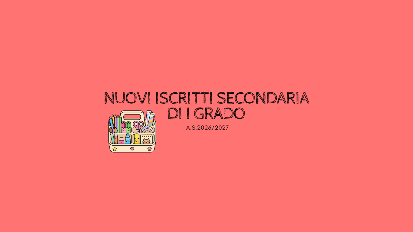 Secondaria di primo grado - incontro informativo