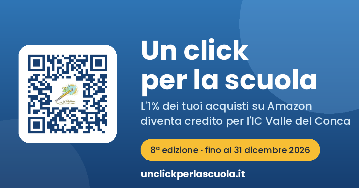 Un click per la scuola! A te non costa nulla, per noi vale molto
